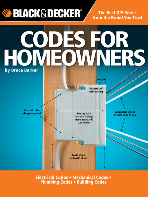 Title details for Black & Decker Codes for Homeowners by Bruce Barker - Available